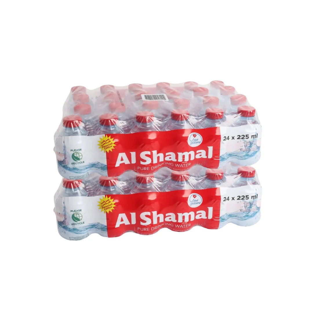 AL SHAMAL PURE DRINKING  WATER 24*225ML_0