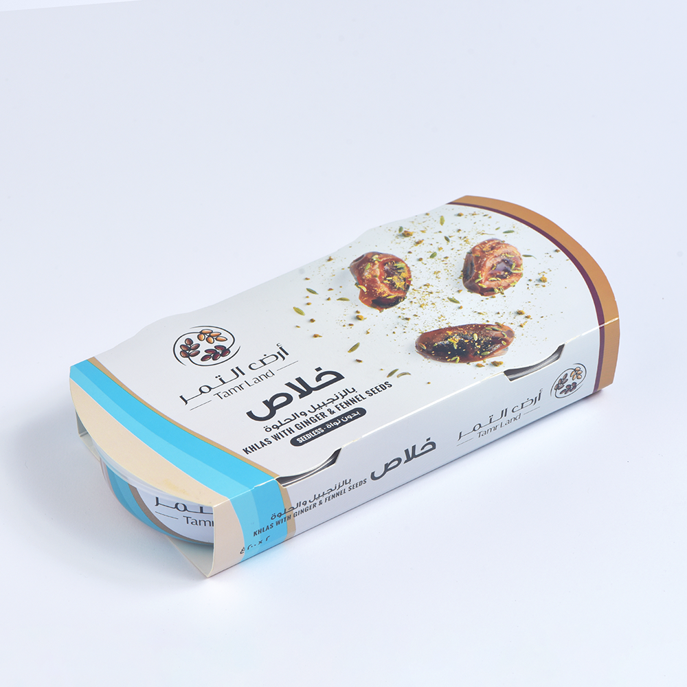 TAMR LAND KHLAS WITH GINGER & FENNEL SEEDS 2*200G