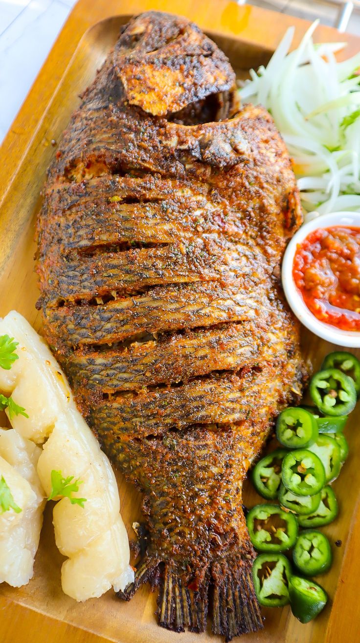 WHOLE FISH & CHIPS