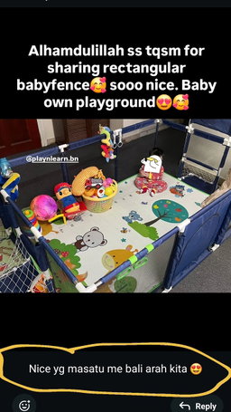 RECTANGULAR BABYFENCE 