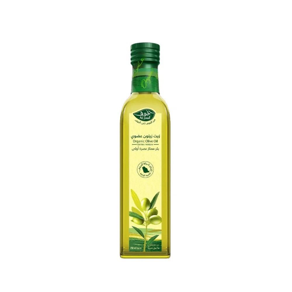 AL JOUF ORGANIC OLIVE OIL 250ML_0