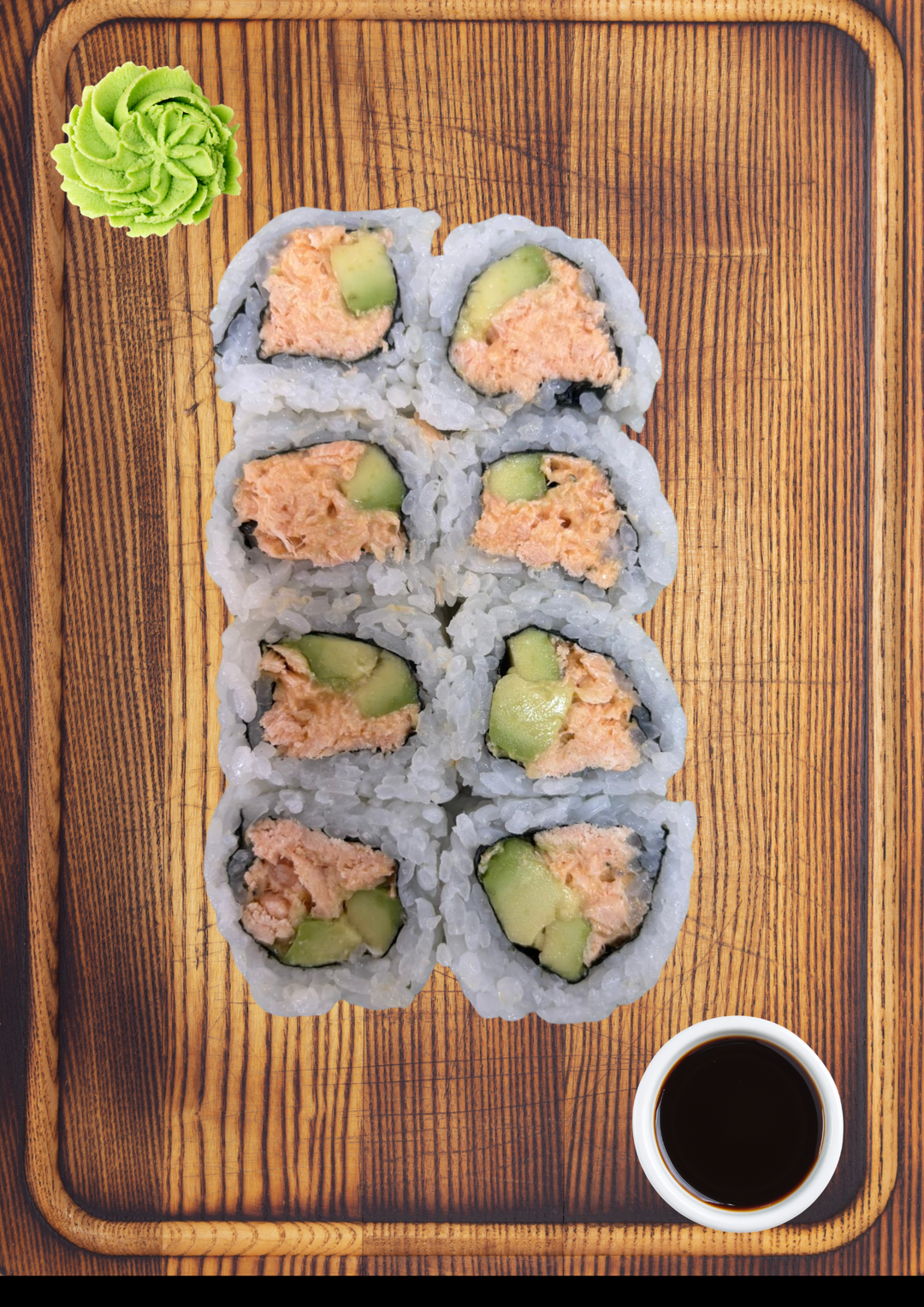  Grilled Spicy Salmon & Avocado