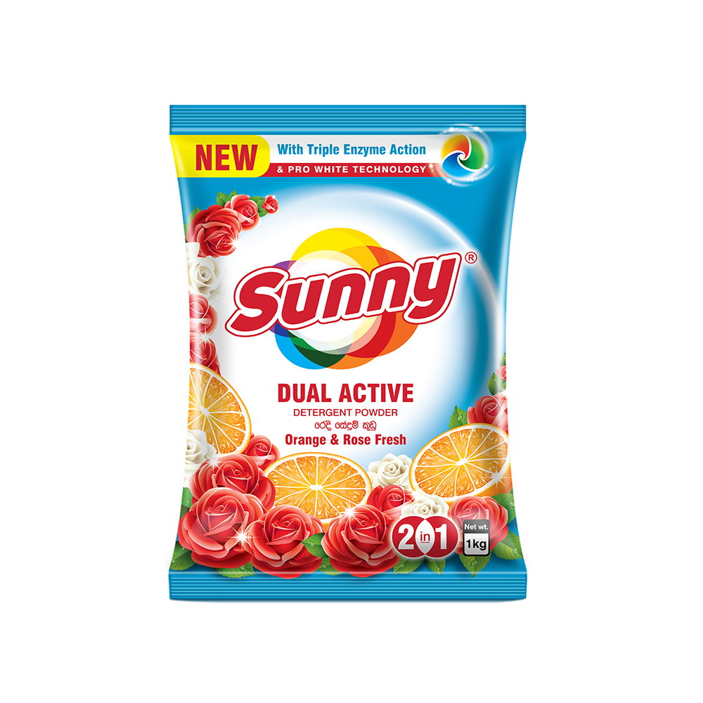 Sunny Dual Active Detergent Powder 2in1 1kg