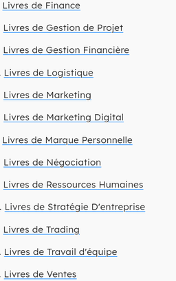 5 LIvres D'affaire Et Investissement 