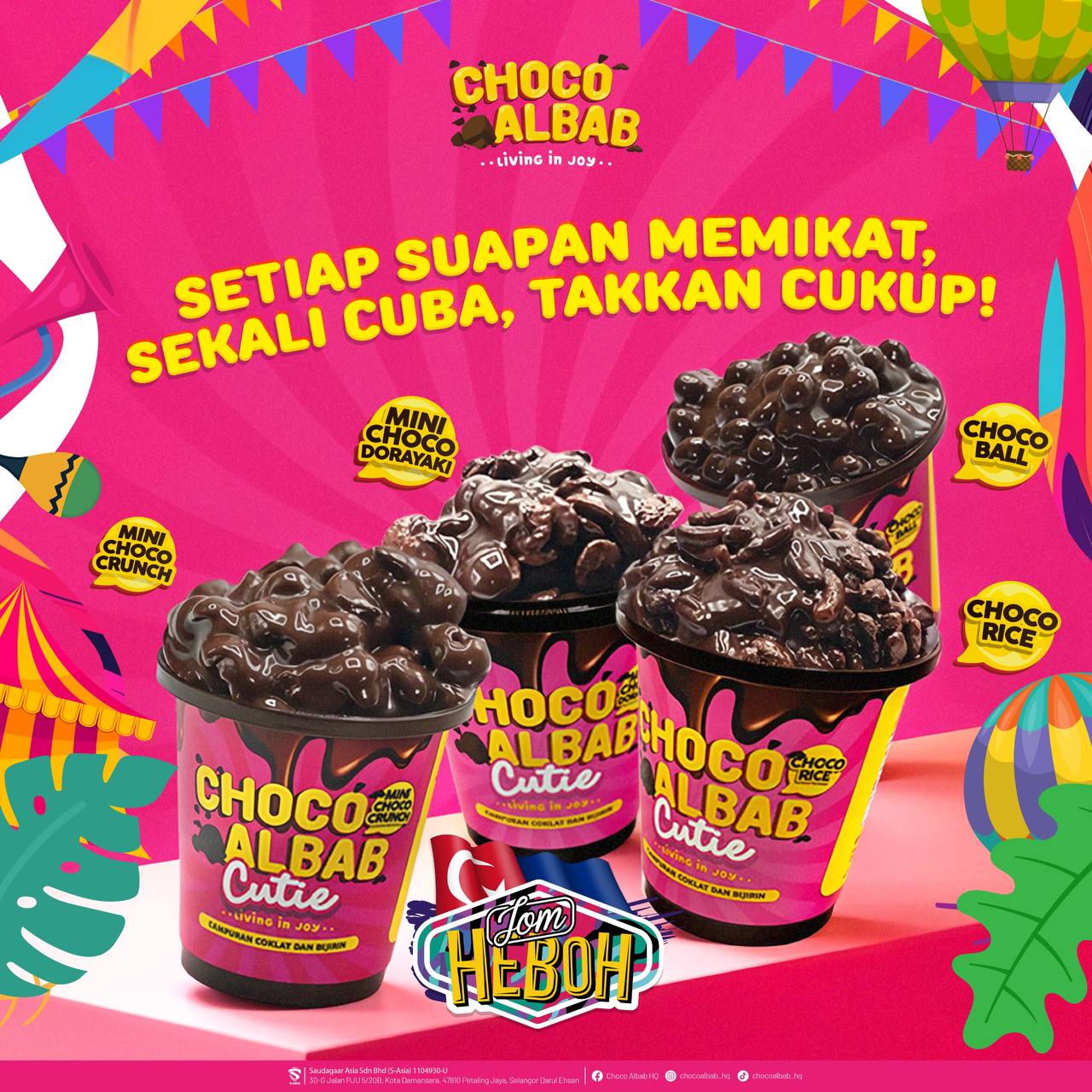 Cutie Choco Tub - Combo 3x85g Tub_0