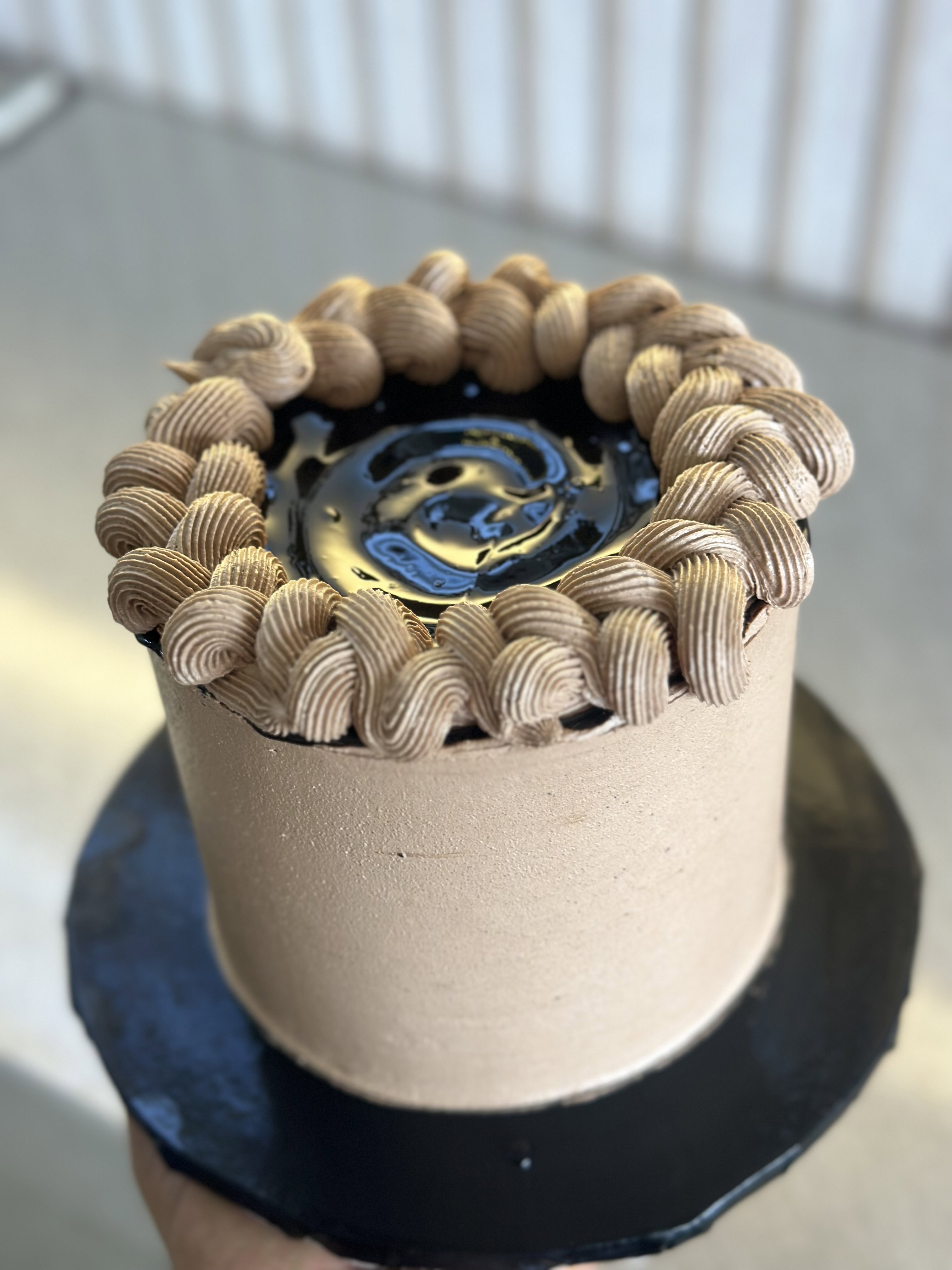 6 inches  2 Layers Whipped cream Cake   _2