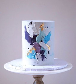 6 inches  3 Layers Whipped cream Cake     