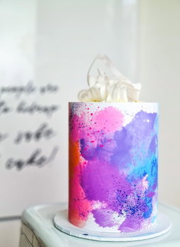 6 inches  3 Layers Whipped cream Cake     