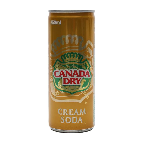 CANADA DRY CREAM SODA 250ML_0