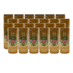 CANADA DRY CREAM SODA 24*250ML