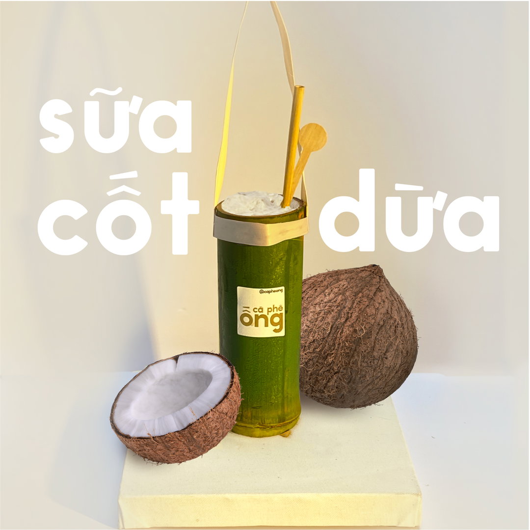 sữa cốt dừa ống