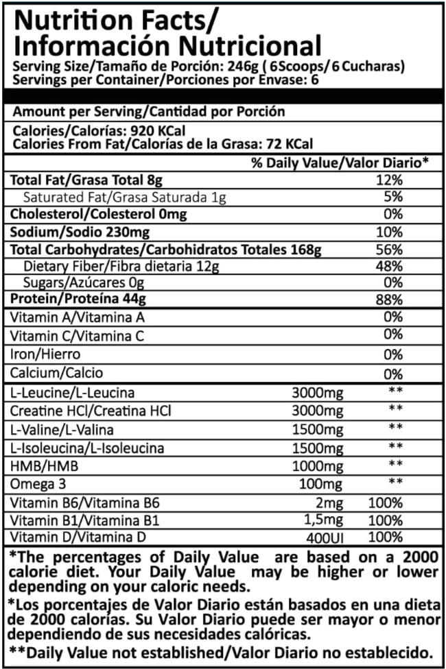 Smart Gainer chocolate 13 lbs PROSCIENCE_1