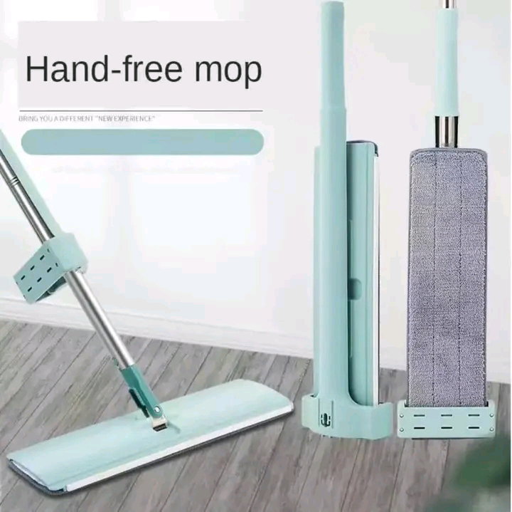 Flat floor mop