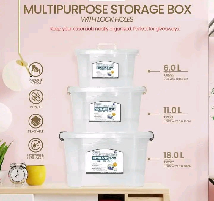 Multipurpose storage 