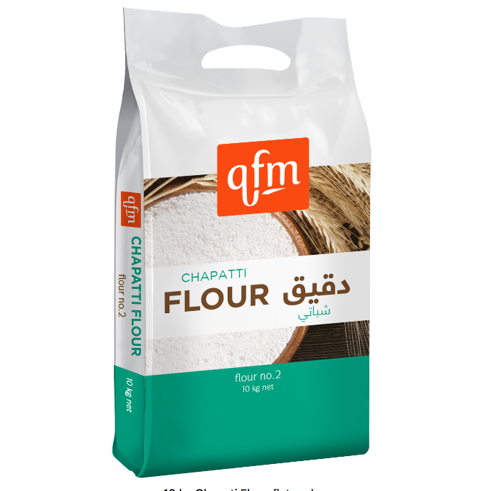 QFM CHAPPATI FLOUR FLOUR NO.2 10KG
