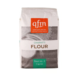 QFM CHAPATTI FLOUR  FLOUR NO 2. 5KG