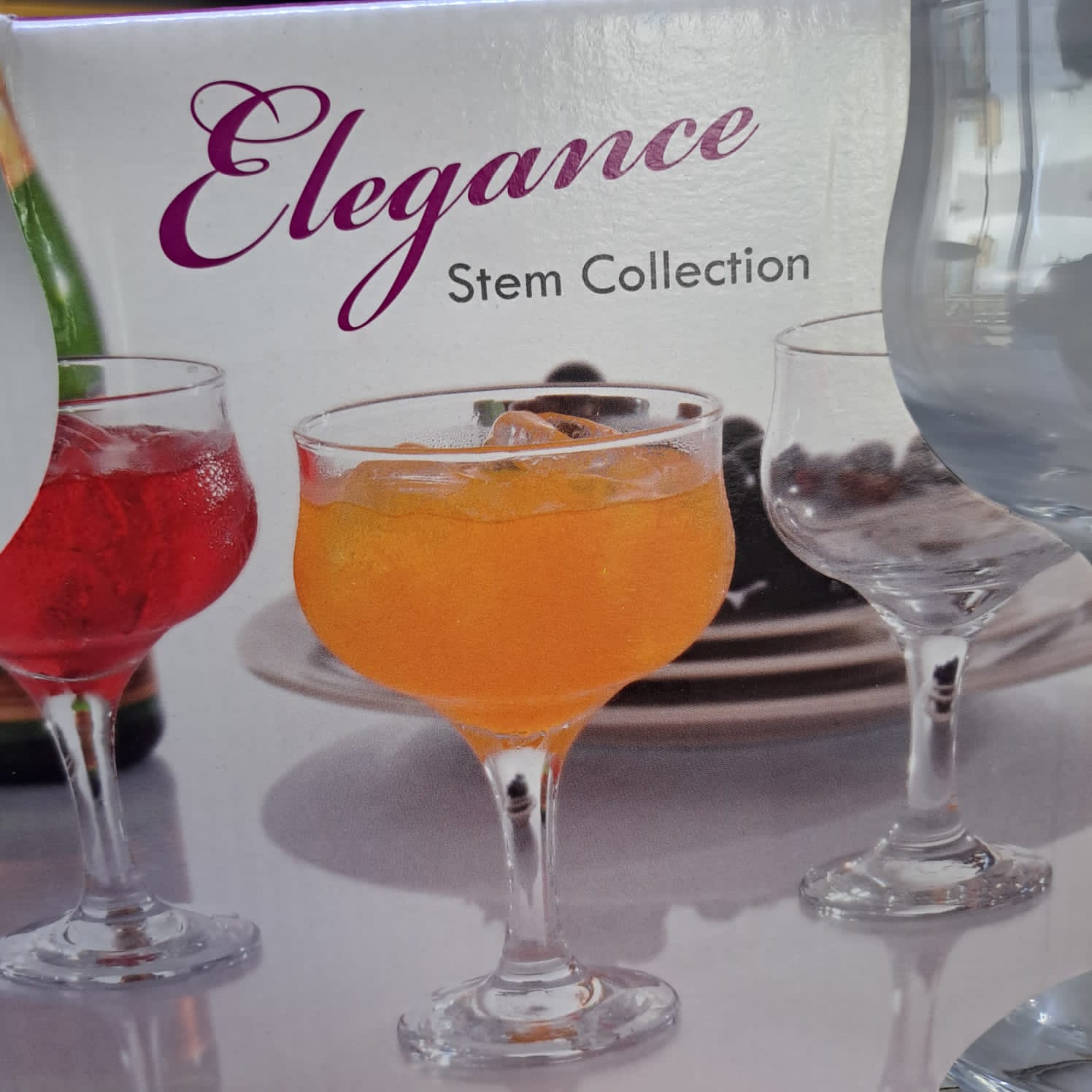 3PC Elegance stem wineglass_0