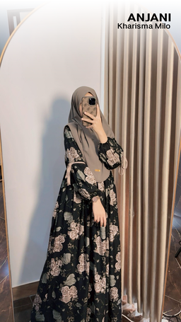 Warna Warni Brand Dress Anjani Pita Rayon Diamond