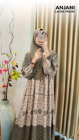 Warna Warni Brand Dress Anjani Pita Rayon Diamond