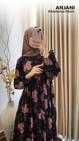Warna Warni Brand Dress Anjani Pita Rayon Diamond