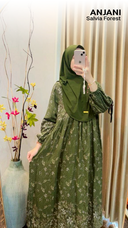 Warna Warni Brand Dress Anjani Pita Rayon Diamond
