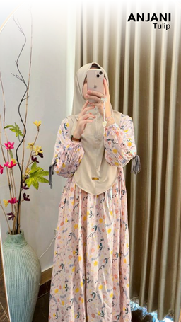 Warna Warni Brand Dress Anjani Pita Rayon Diamond