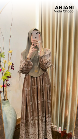 Warna Warni Brand Dress Anjani Pita Rayon Diamond