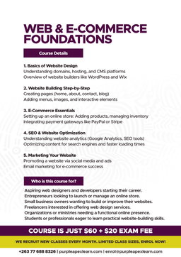 Web & E-Commerce Foundation