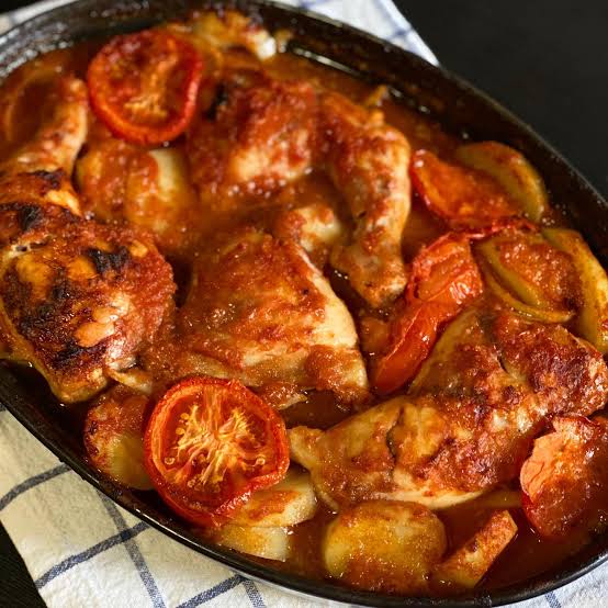 Chicken & Potatoes - صينية بطاطس بالدجاج_0
