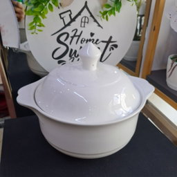 3ltr gold rim luxurious serving Casserole 