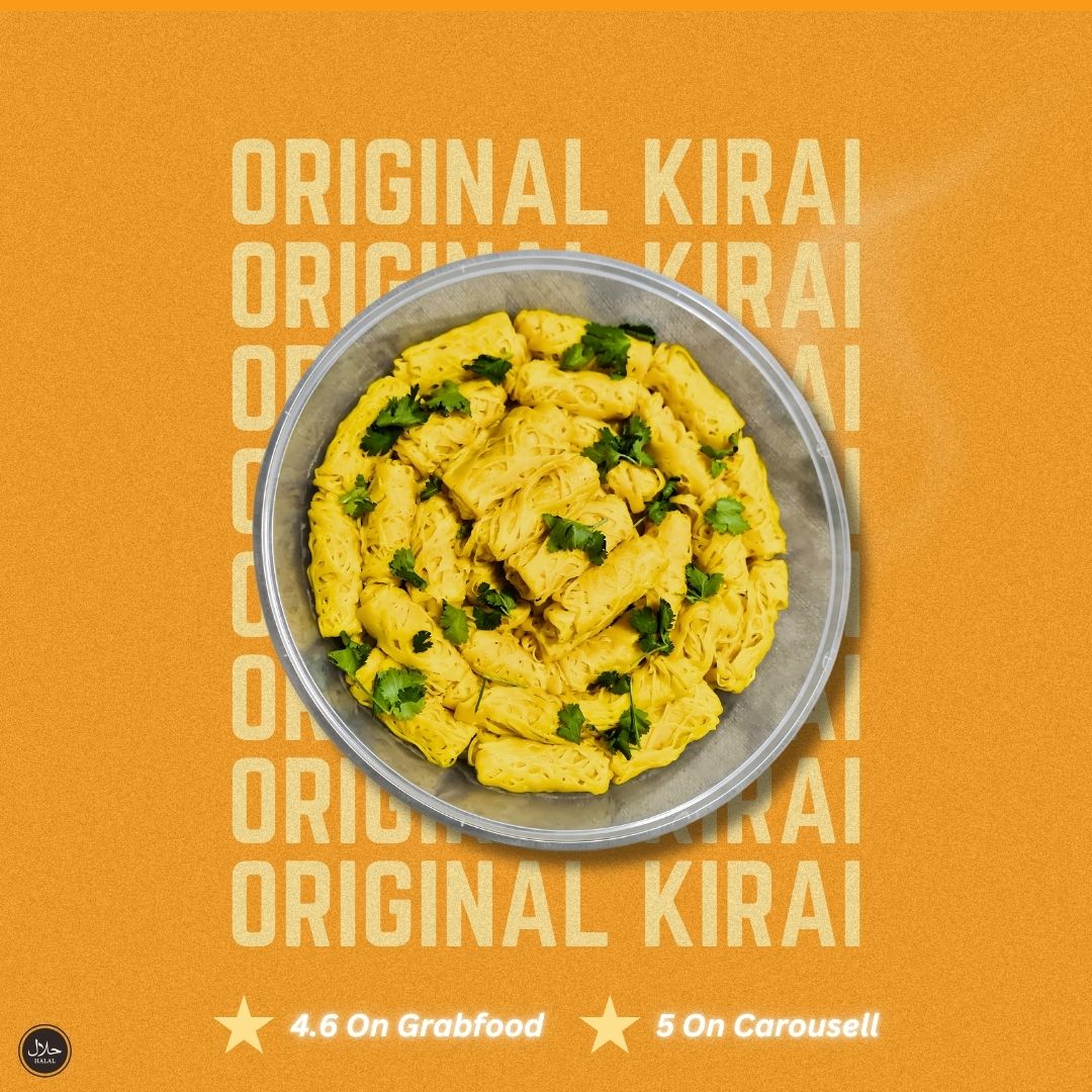 10 Pax | Original Roti Kirai + Curry