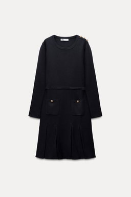 Robe noire tendance zara