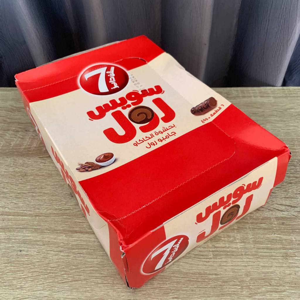 7 DAYS SWISS ROLL COCOA FILLING JUMBO ROLL 6*55GM_0
