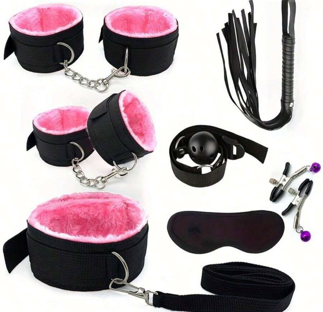 7 pièces Kit de contention BDSM