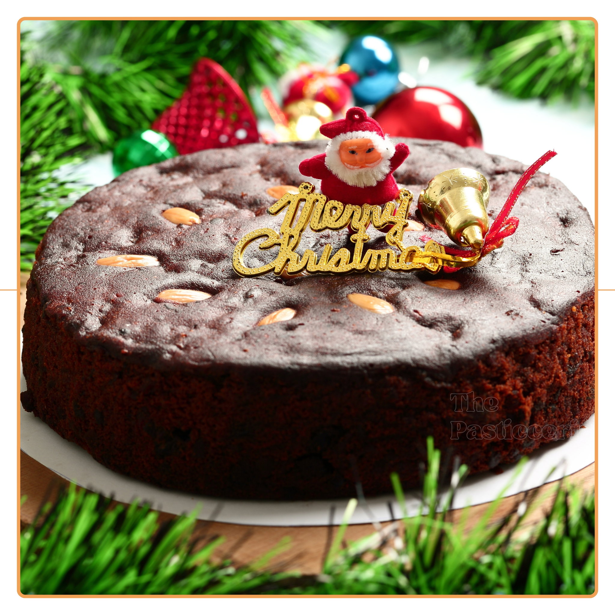 Traditional Christmas Plum cake (Rum Soaked) | By The Pasticceria _0
