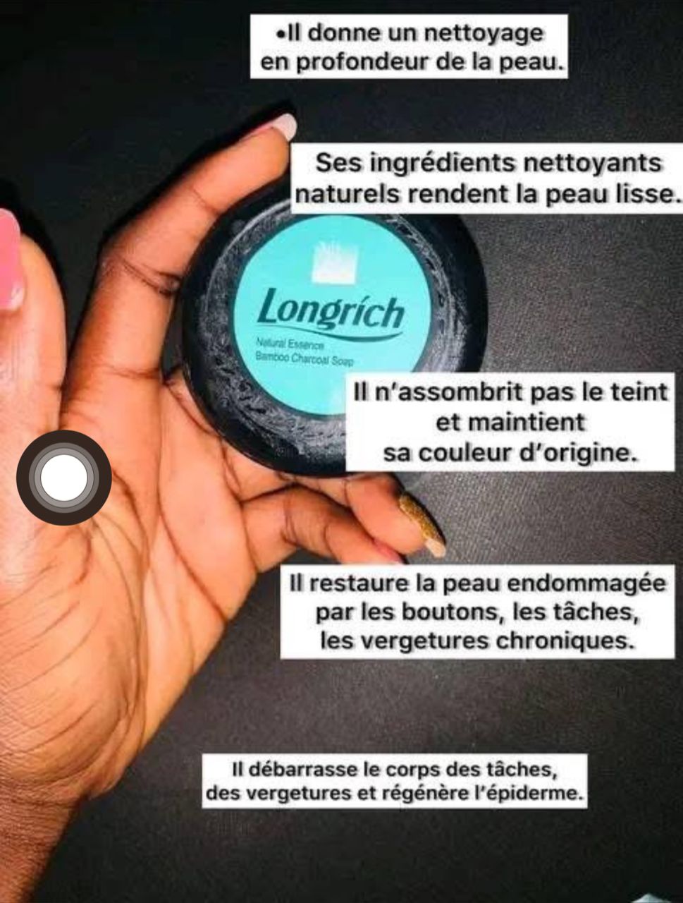 SAVON AU CHARBON DE BAMBOU _0