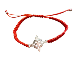 Pulsera roja con nudo de Bruja