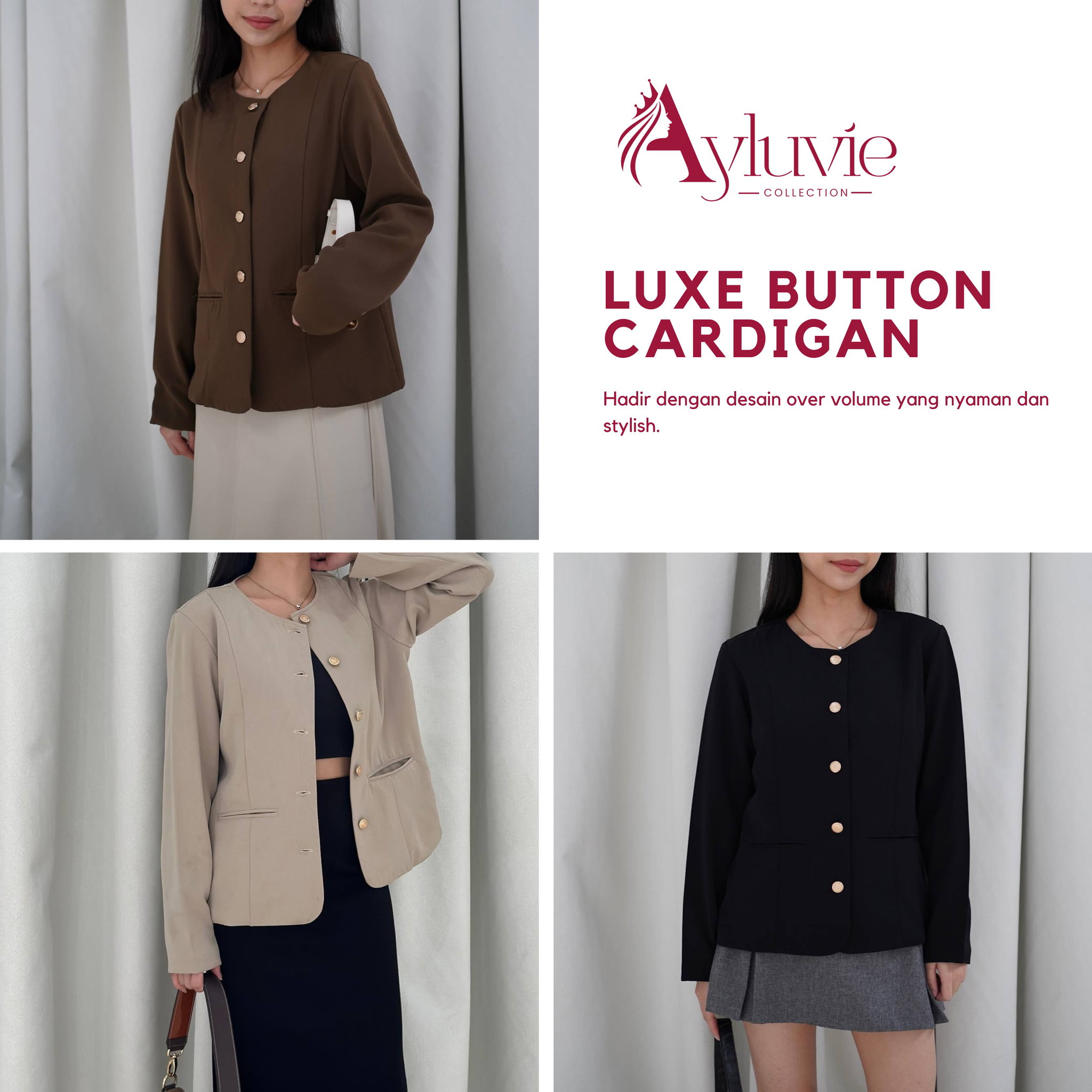 Luxe Button Cardigan_0