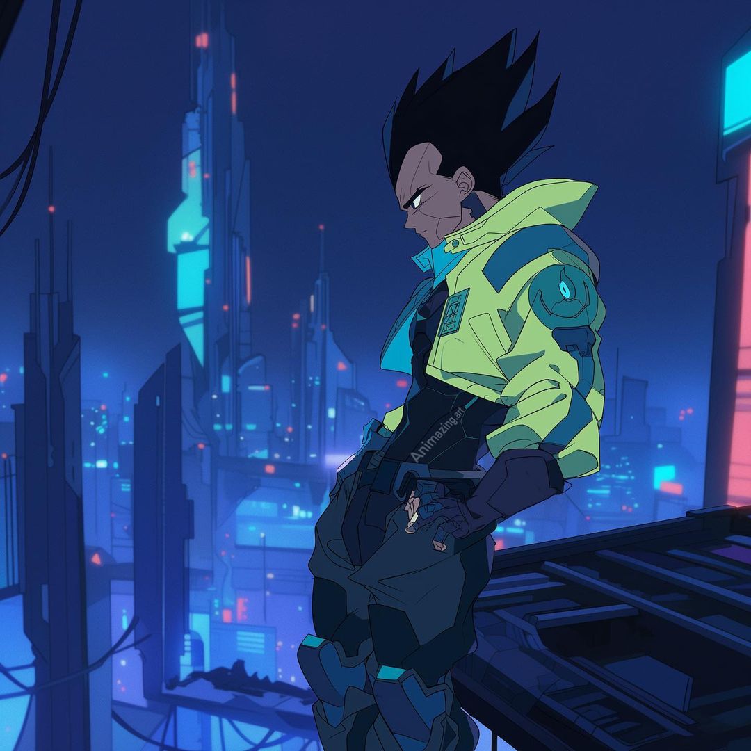 Dragón Ball ✖️ Cyberpunk _1