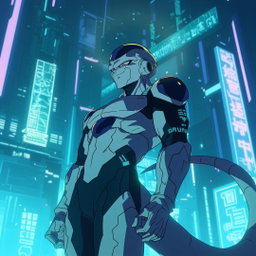 Dragón Ball ✖️ Cyberpunk 