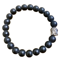 Pulsera Turmalina dije cabeza de Buda