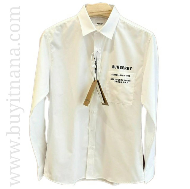 BURBERRY CLASSIC ITALIAN COTTON SHIRT_5