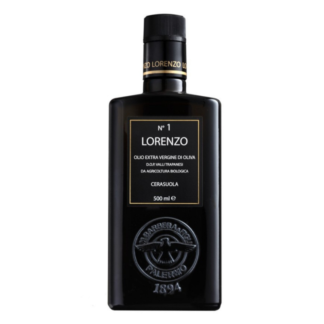 DOP LORENZO N.1 CERASUOLA Monocultivar - Valli Trapanesi EVO Oil 500ml._0