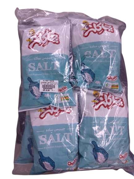 CHUCKLES SALT FLAVOURED POTATO CHIPS 8*17GM_0