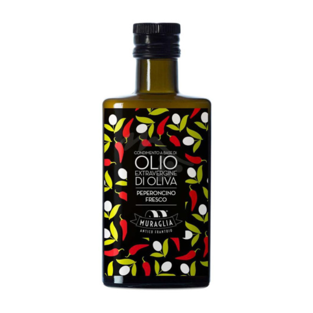 MURAGLIA PEPERONCINO OLIO EVO PICCANTE - Spicy Pepper Extra Virgin Olive oil 200ml._0