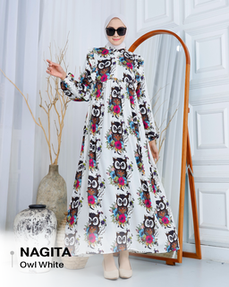 Dress Nagita Rayon Diamond - XL (LD 110cm)