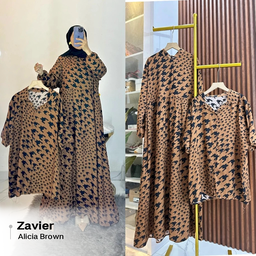 Zavier Couple Bahan Rayon Diamond