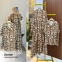 Zavier Couple Bahan Rayon Diamond