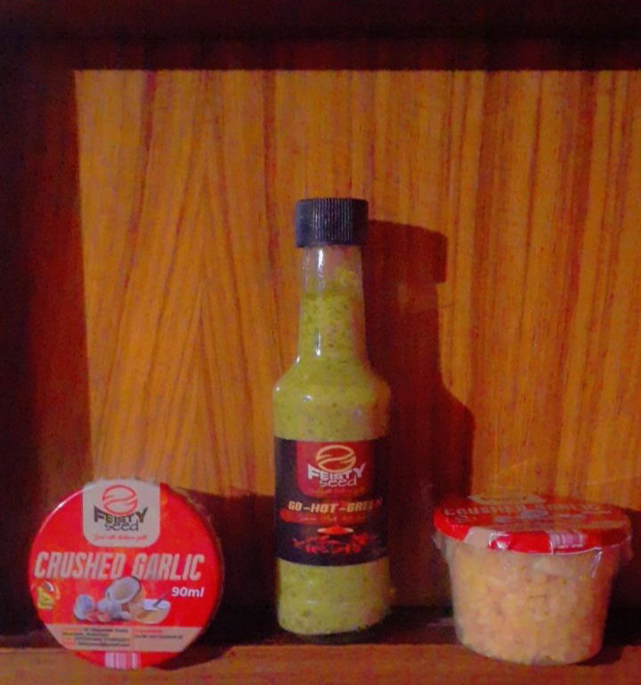 Go-hot-green, Lemon-herb chilli sauce 