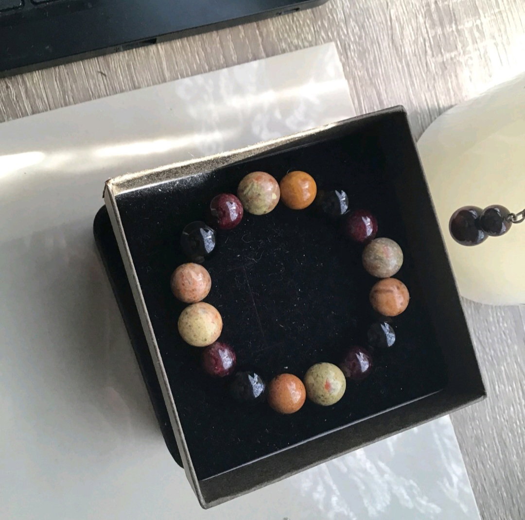 MIXED STONES CRYSTAL BRACELET